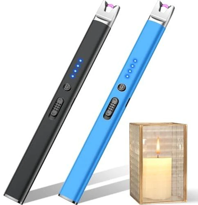 Alt view image 4 of 6 - Candle Lighter USB Rechargeable Electric Lighters Long Stem Matches