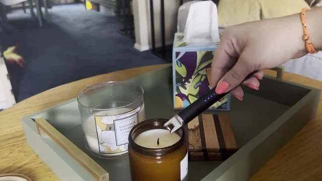 Alt view image 6 of 6 - Candle Lighter USB Rechargeable Electric Lighters Long Stem Matches