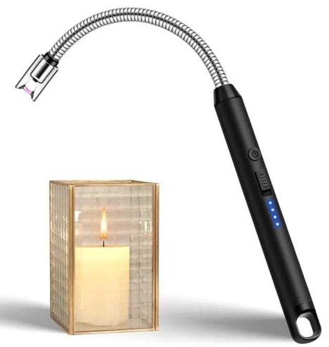 Alt view image 2 of 6 - Lighters Long Stem Electric Lighter USB Rechargeable Long Matches