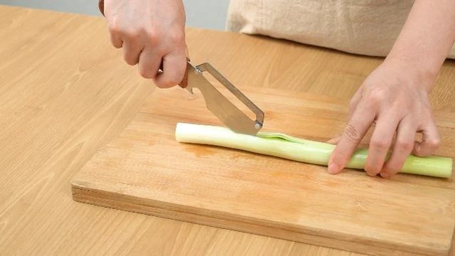 Alt view image 3 of 4 - 4-in-1 Multifunctional Vegetable Peeler, 50% Thicker Ultra-Sharp Stainless Steel Peeler Knife, Wooden Handle & Bottle Opener, for Vegetables Fruits Potatoes Carrots, Peelers for Kitchen (2 Pack)