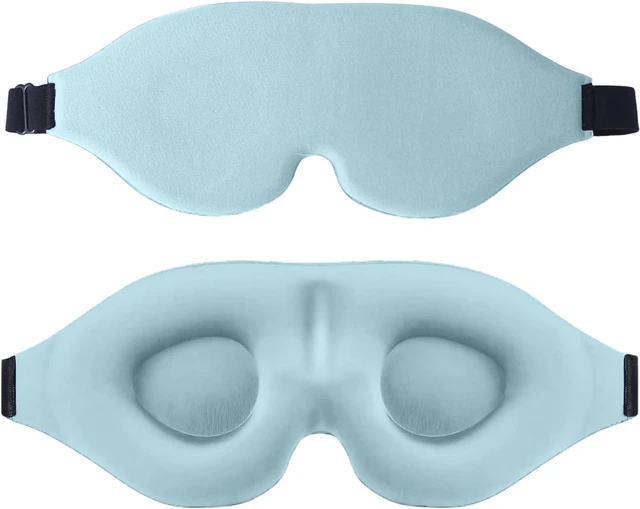 Main image of Eye Mask for Sleeping, Sleep Mask for Side Sleeper, Light Blocking 3D Sleeping Eye Mask for Women and Men, Zero Pressure Soft Breathable Eye Cover with Adjustable Strap, Travel Essential