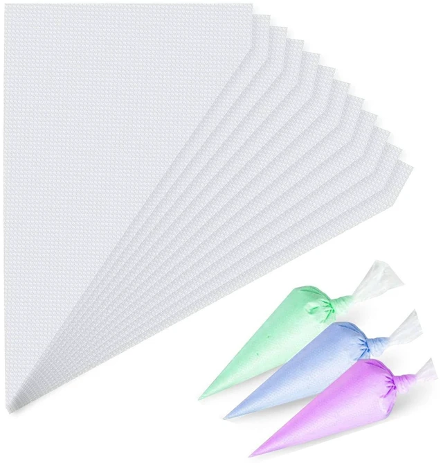 Main image of Mini Piping Bags, 100pcs Disposable 11.8in Small Piping Bags