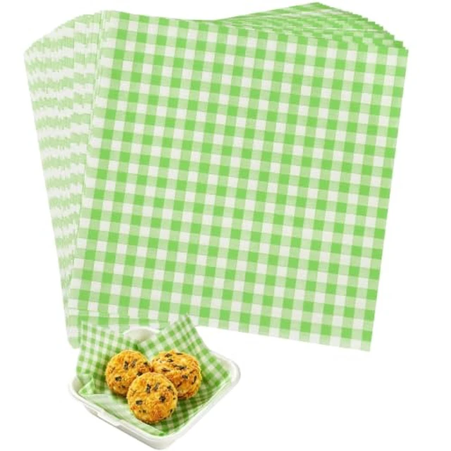 Alt view image 4 of 4 - 100PCS Greaseproof Paper Sheets, 7×7 Inch Small Deli Paper