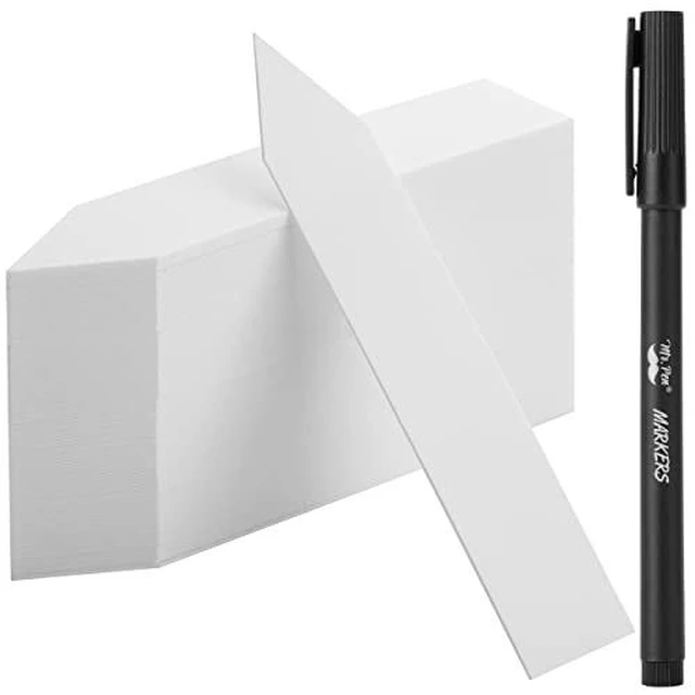 Alt view image 2 of 5 - Plastic Plant Labels, 100 Pcs, 4, White