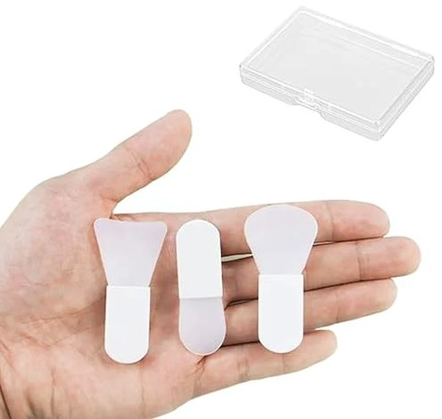 Alt view image 2 of 7 - 3pcs Face Mask Applicator Brushes, Silicone Makeup Brush, Mini Clay Applicator, Portable Facial Spatula for Mud, Cosmetic, Eye Masks, Body Lotion