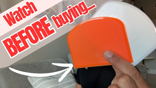 Alt view image 3 of 5 - Flexible Dough Scraper & Cutter Set, 5-Piece Bench & Bowl Scrapers