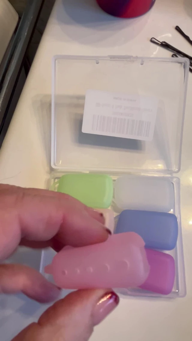 Alt view image 3 of 3 - 6 Pack Silicone Toothbrush Covers, Travel Toothbrush Head Cover Caps