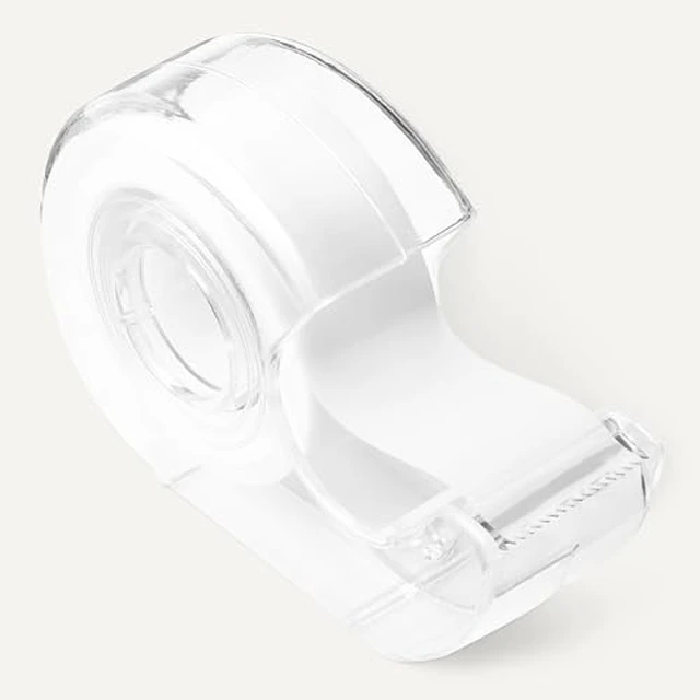 Alt view image 5 of 6 - Matte Finish Invisible Tape with Dispenser, 3/4" x 300" (8.33 Yards), Translucent, 3-Pack