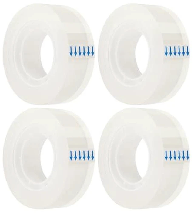 Alt view image 2 of 6 - 4 Rolls Tape Refills, Clear, 0.7" x 1000"