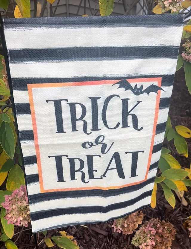 Alt view image 2 of 3 - Halloween Garden Flag 12x18 Inch for Outside