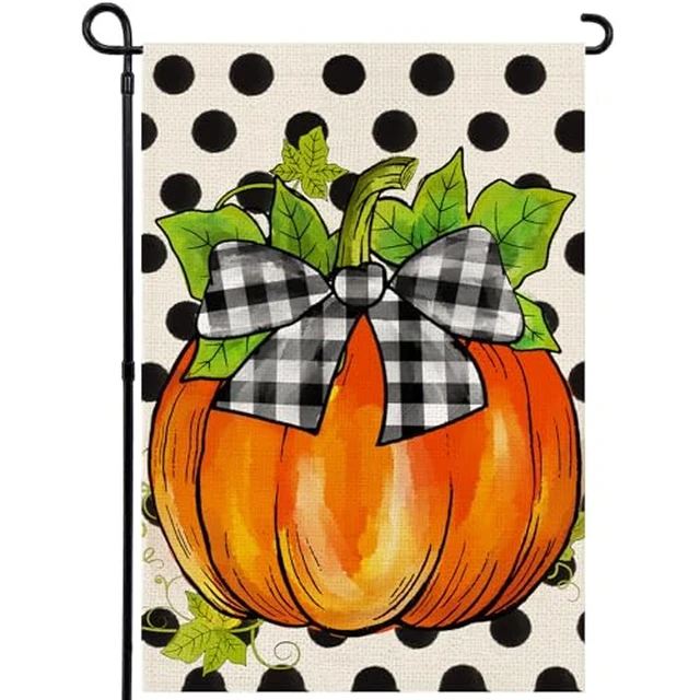 Alt view image 6 of 6 - Halloween Ghost Garden Flag 12x18 Inch, Double Sided Holiday Flag