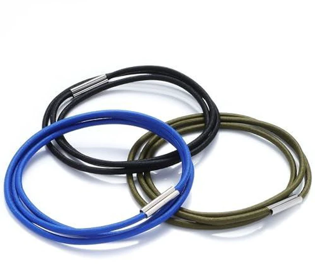 Alt view image 2 of 5 - Trash Can Rubber Bands 3pcs, Garbage Can Rubber Bands, Trash Can Bag Holder
