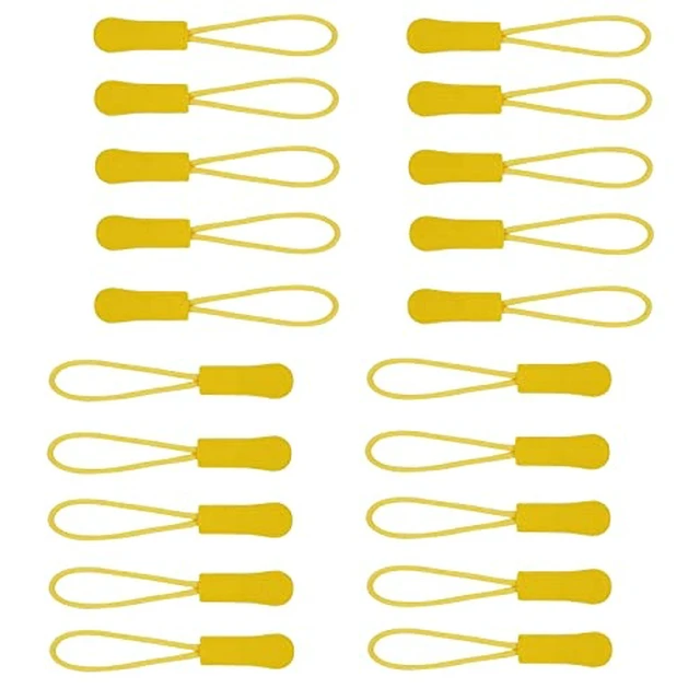 Alt view image 4 of 6 - Urmspst 20 Pcs Zipper Pulls Replacement Zipper Tabs, Black