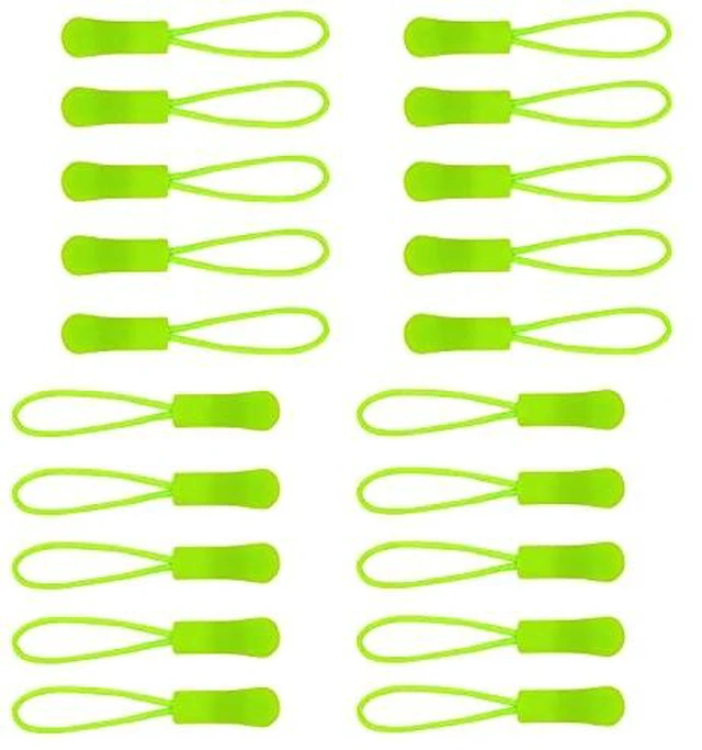 Alt view image 6 of 6 - Urmspst 20 Pcs Zipper Pulls Replacement Zipper Tabs, Black