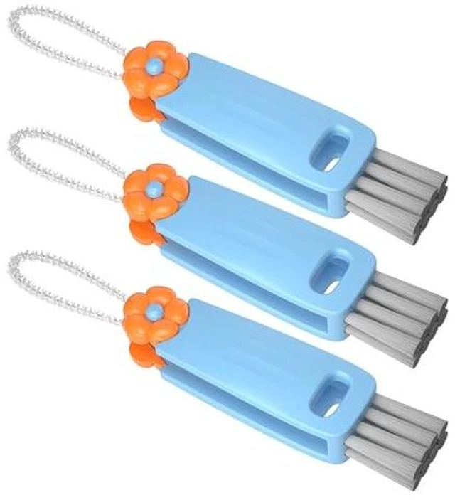 Alt view image 4 of 5 - 3 in 1 Cup Lid Gap Cleaning Brush Set, Multifunctional Bottle Cleaning Brush, Cup Lid Gap Cleaner, Home Kitchen Crevice Brush Tools(Multicolor)