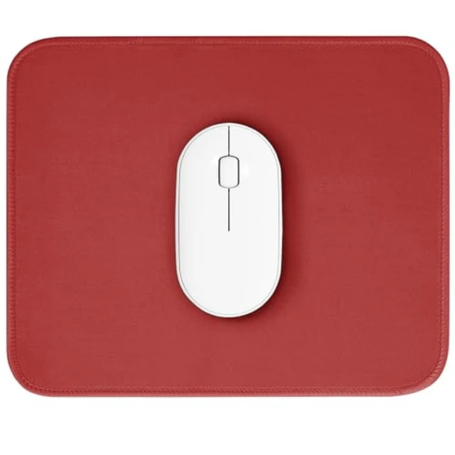 Alt view image 3 of 6 - Pink Mouse Pad, Nice and Cute Mouse Pad, Splash-Proof Textured 10.2 x 8.2Inch, Stitched Edge Non-Slip Waterproof Rubber