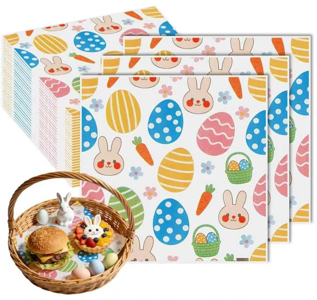 Main image of 100Pcs Wax Paper Sheets 7x7 Inch, 45gsm Grease Proof Deli Paper, Food Basket Liners & Sandwich Wrapping Paper for Burger, Cookies, Fries, Party & Daily Food Packaging