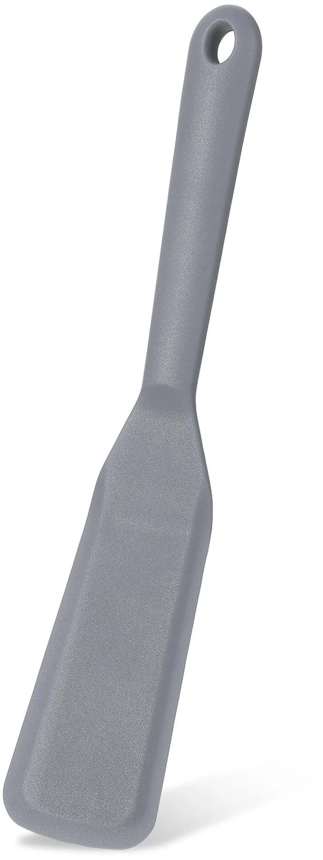 Main image of Silicone Thin Omelet Turner, Crepe Spatula Long Heat Resistant Pancake Spatulas Non Stick Egg Turner Spatula Brownie Serving Spatulas for Omelet Cooking Burgers Pizza Pancake Steak (Grey)