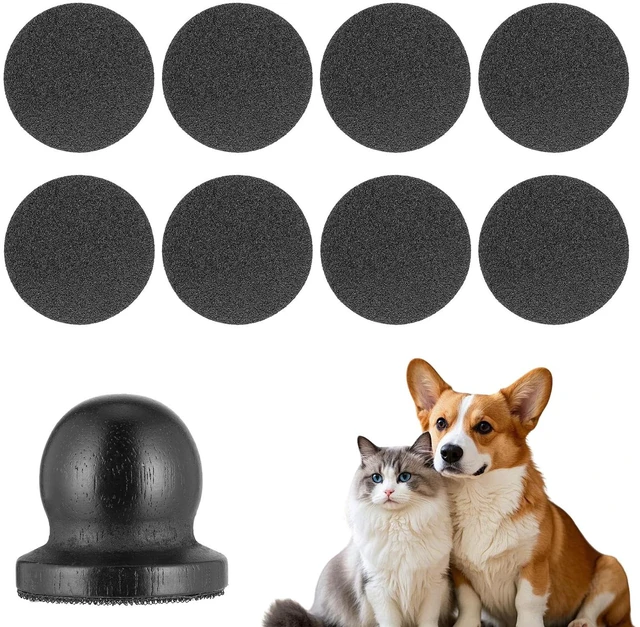 Main image of Dog Nail File Dog Nail Scratch Board Stress Free Filing Sandpaper Trainning Accessories with 8 Pcs Replaceable Filing Disc for Healthy Smooth