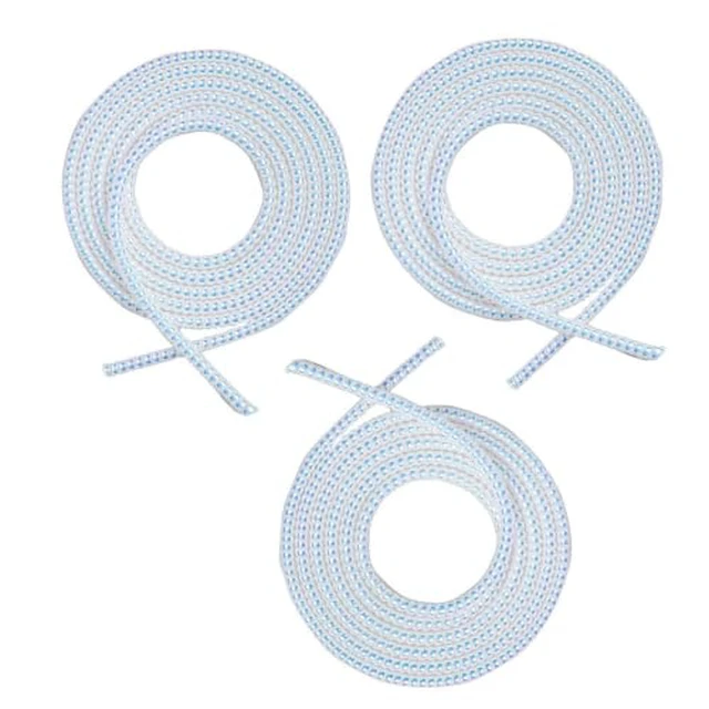 Alt view image 3 of 5 - 3pcs Laser Spiral Cable Protectors - Charger/USB Data Cable Sleeves | Headphone Cord Savers for Phones, Earphones | Pet Chew Prevention, Durable Cable Guards | Essential Cord Accessories (Pink)