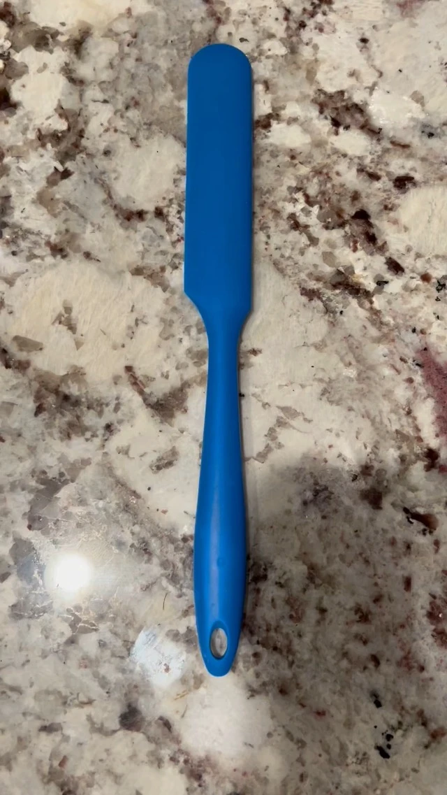 Alt view image 7 of 7 - Silicone Wax Spatula Non Stick Reusable Hair Removal Stick,Purple