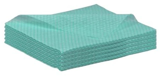 Alt view image 4 of 5 - 15 Pcs Disposable Dish Cloths, Kitchen Cleaning Cloths, Blue, 13.8x15.7 in