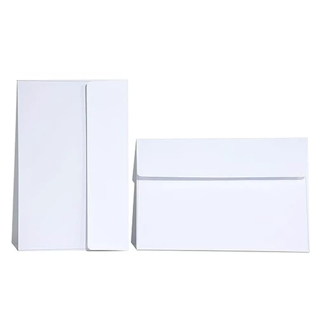 Alt view image 3 of 5 - 5x7 Envelopes for Invitations, 50-Pack White A7 Envelopes, Self-Seal