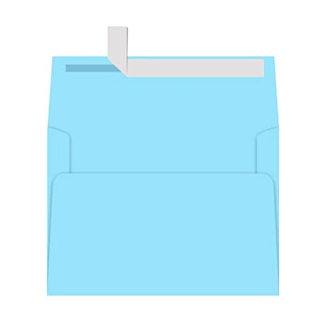 Alt view image 5 of 5 - 5x7 Envelopes for Invitations, 50-Pack White A7 Envelopes, Self-Seal