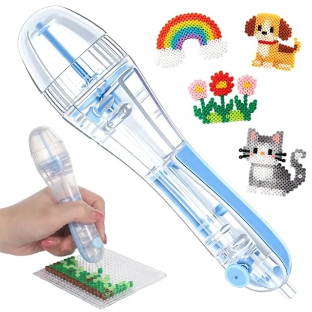 Alt view image 2 of 2 - Fused Bead Pen for 2.6mm Beads Transparent Pen Body Beads Dispenser Creative Arts and Crafts Tool Bead Organizer for Family Fun Creative Projects Time Saving Precision Placement Interaction Boosts