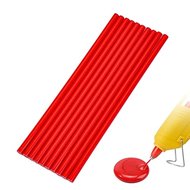 Alt view image 4 of 5 - 10 Pieces Mini Hot Glue Gun Sticks 7mm x 200mm Hot Melt Glue Sticks for DIY Art Craft, Brown
