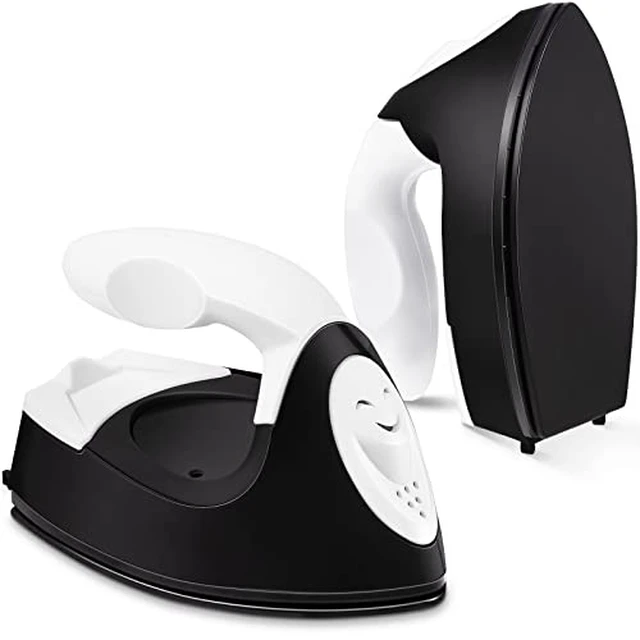 Alt view image 3 of 6 - Honoson Mini Craft Iron with Charging Base Tiny,Light Purple