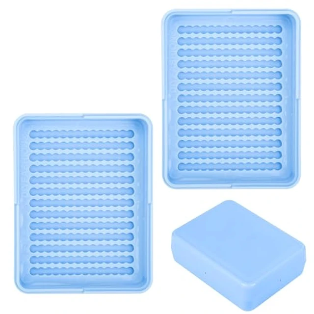 Alt view image 2 of 4 - 2.6mm Mini Fuse Bead Picking Tray Kit 2 User-Friendly Trays for Efficient Sorting of 2.6mm Beads (White)