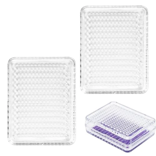 Alt view image 3 of 4 - 2.6mm Mini Fuse Bead Picking Tray Kit 2 User-Friendly Trays for Efficient Sorting of 2.6mm Beads (White)