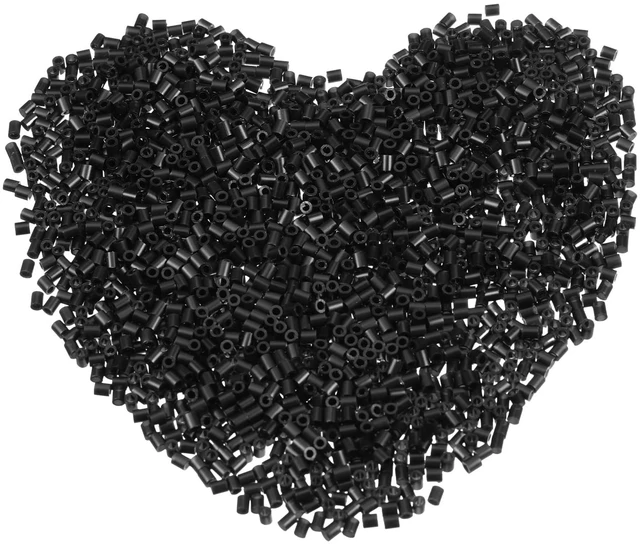 Main image of 2000 Pcs Black Fuse Beads Melting Beads Bulk Refill Melting Bead
