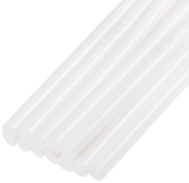 Main image of Mini Hot Glue Sticks for Glue Gun 7mm x 100mm White 12pcs