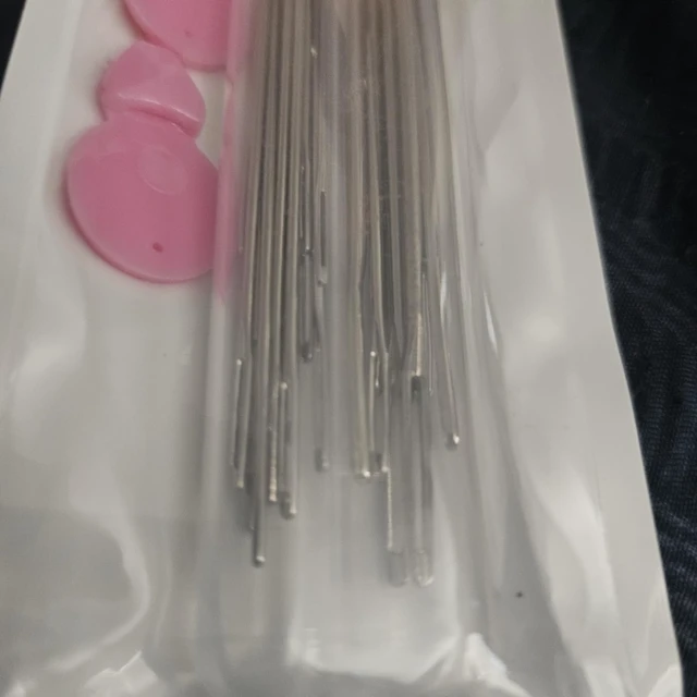Alt view image 3 of 6 - 36pcs Large-Eye Blunt Needles and Sewing Needles Set, Yarn Tapestry Needle with Needle Threaders for Sewing Crochet Knitting Embroidery