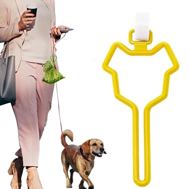 Alt view image 4 of 7 - Dalzom® 2Pcs Dog Poop Bag Holder, Premium Waste Bag Holder Carrier for Leash, Dog Poop Bag Dispenser for Walking Running Bicycle Accessory (Black)