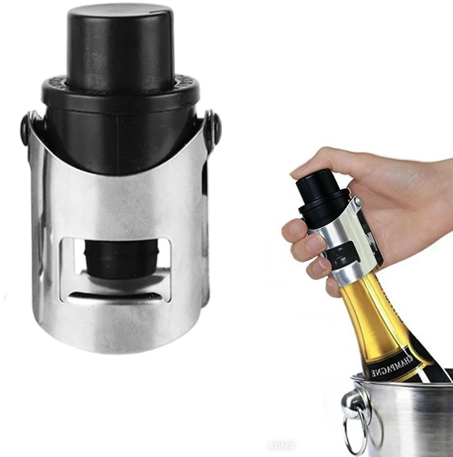 Main image of Champagne Stoppers,Wine Stoppers for Wine Bottles,One-Push Wine Corks