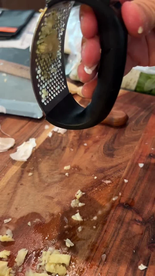 Alt view image 3 of 6 - Press,Stainless Steel Garlic Mincer Crusher,Easy to Use and Clean,Ergonomic Handle,Easy Kitchen Gadget for Effortless Smashing,Kitchen Essentials,Home and Kitchen Utensils Accessories,Cooking