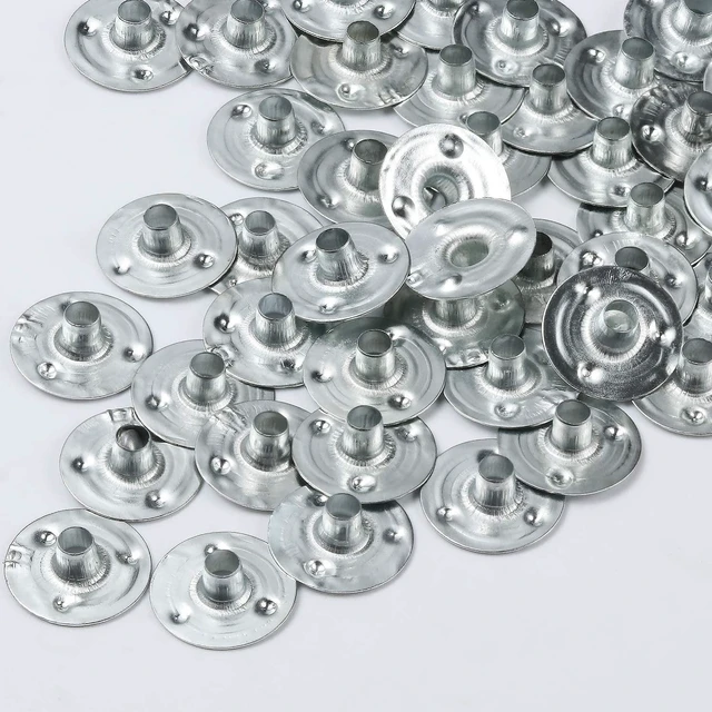 Main image of Candle Wick Sustainer Tabs 100Pcs, Iron Stand Candle Making Supplies for DIY (14 * 3mm)