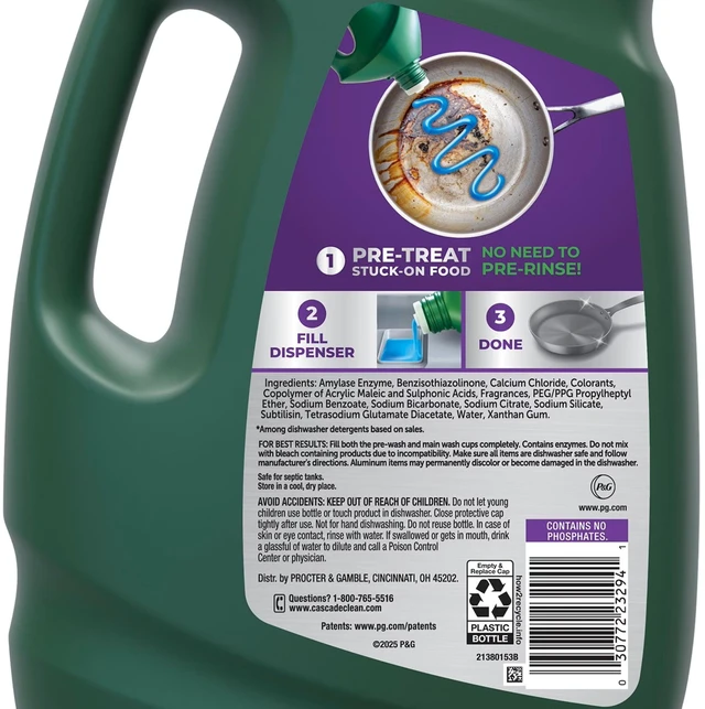Alt view image 3 of 7 - Platinum Dishwashing Liquid Gel - Fresh Scent, 125 oz. (2 Pack)