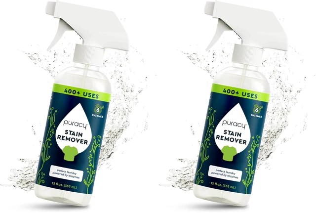 Main image of Stain Remover, Travel and Laundry Stain Cleaner for Clothes, Baby Essentials, Kids Stains, Oil and Fabric Spot Cleaner (Stain Remover Spray, 12 fl oz) (Pack of 2)