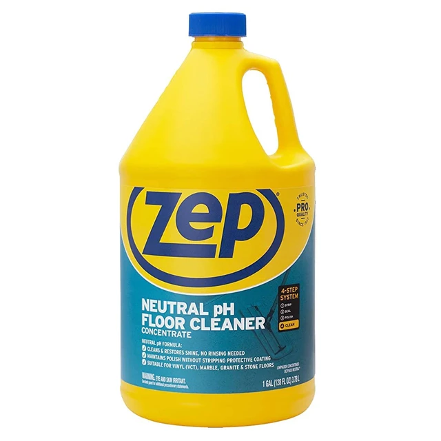 Alt view image 2 of 7 - Neutral PH Industrial Floor Cleaner - 1 Gallon - ZUNEUT128 - Concentrated Pro Trusted All-Purpose Floor Cleaner (Pack of 2)