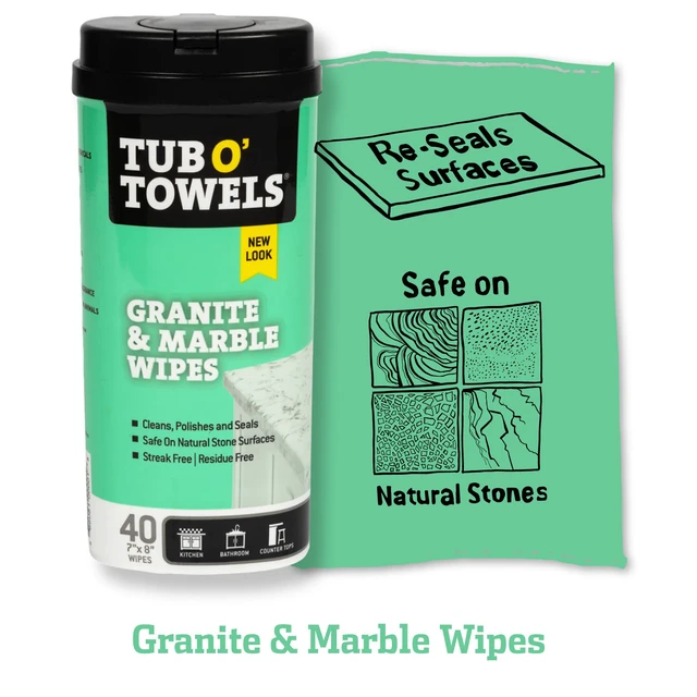 Alt view image 5 of 6 - Household Cleaning Wipes Variety Pack, 7" x 8", 4-Pack