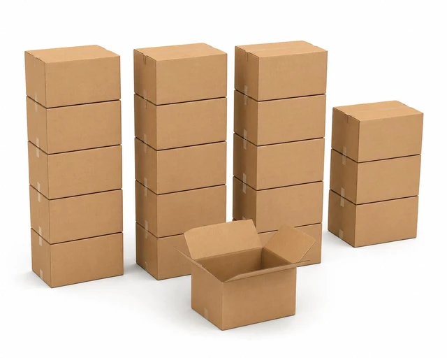 Alt view image 5 of 7 - Medium Moving Boxes 18L x 14W x 12H 20-Pack - Corrugated Cardboard for Shipping, Mailing, Packing, Packaging and Storage