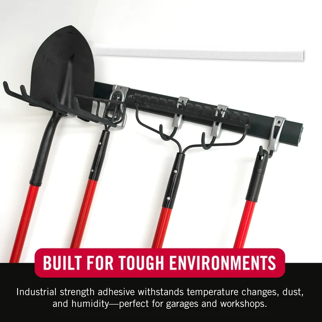 Alt view image 7 of 7 - 90198 Industrial Strength | Indoor & Outdoor Use | Superior Holding Power on Smooth Surfaces | Size 15ft x 2in | Tape, White - Pack of 1