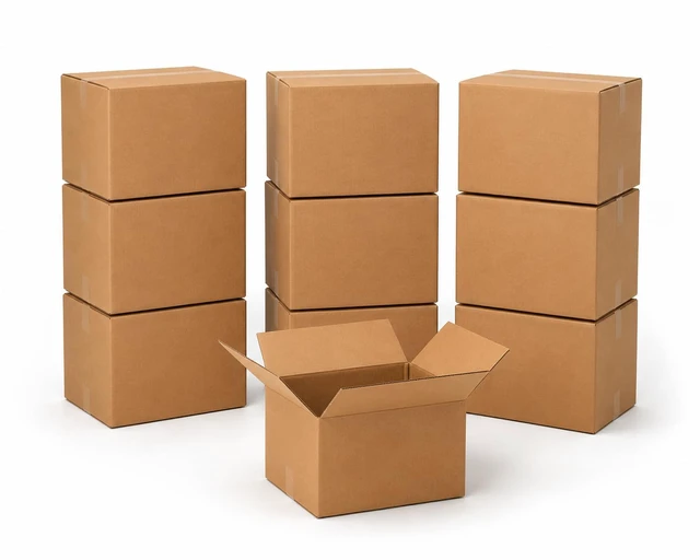 Alt view image 6 of 7 - Moving Boxes Holds 65lbs, 18"L x 14"W x 12"H (10-Pack) Medium - Corrugated Cardboard for Shipping, Mailing, Packing, Packaging and Storage