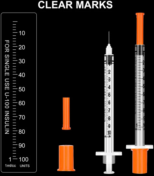 Alt view image 5 of 7 - 1ml 30G 5/16IN Jeringa, Individually Wrapped, Box of 100