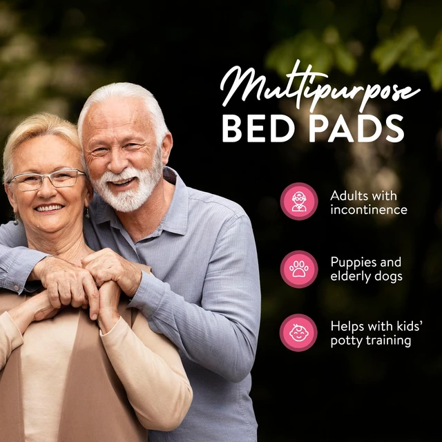 Alt view image 3 of 7 - Extra Large Super Absorbent Disposable Bed Pads for Chronic Incontinence Ultra Thick and Absorbent Bed Pads Disposable Adult | Pee Pads for Adults (Gray 36" x 36")