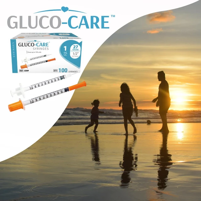 Alt view image 7 of 7 - 1 ml/cc Syringes 27G x 1/2 (12.7mm), Orange Cap, 100/box Fine Tip, Clear Barrel, Bold Scale, Smooth Plunger Movement with back-end stopper, Leak-Proof Design, Front & Back Orange Cap